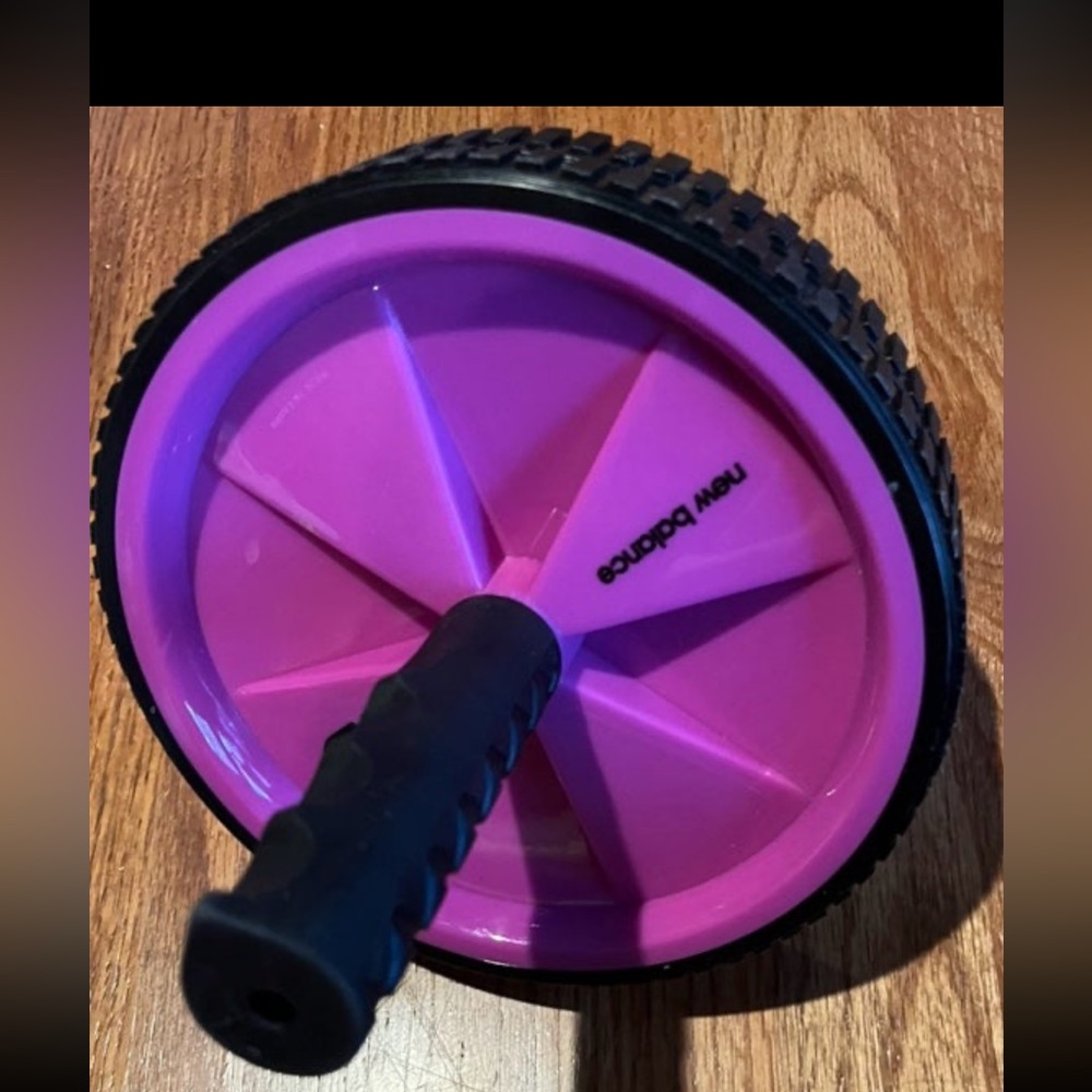 New balance exercise wheel.